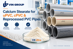 Calcium Stearate for uPVC, cPVC & Reprocessed PVC Pipes