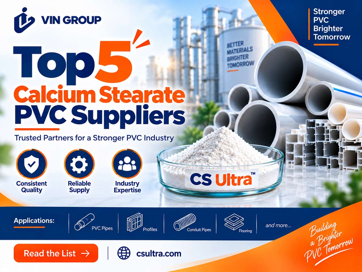 Top Calcium Stearate PVC Suppliers